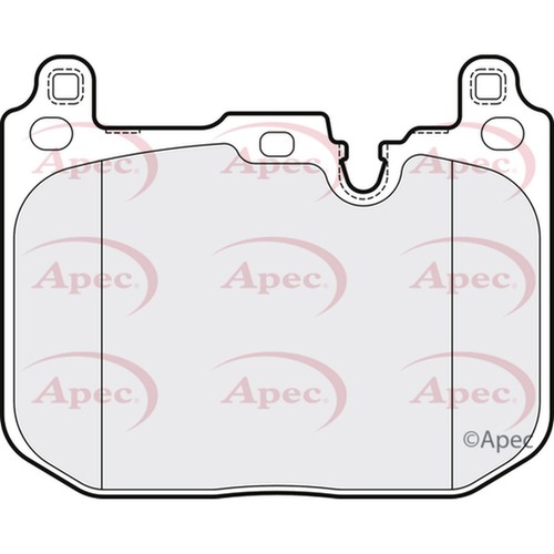 Brake pads set - brake, mini