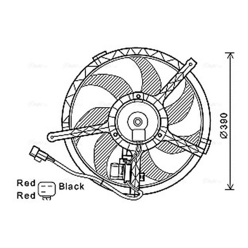 Radiator fan for mini - mini, gp