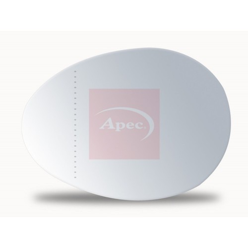 Door wing mirror glass - wing, for