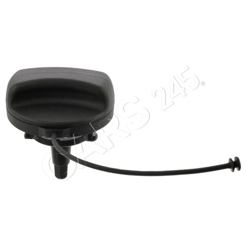 Febi fuel tank - cap, black