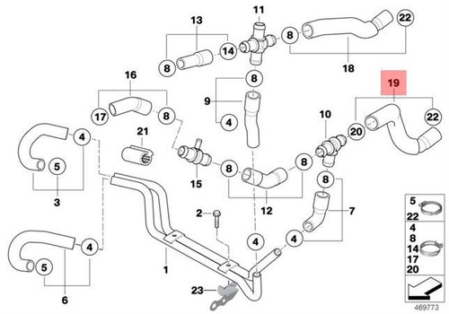 Genuine radiator coolant - genuine, hose