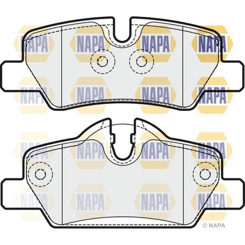 Brake pads set for mini - brake, jcw