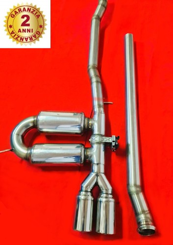 Exhaust terminal with - , valve