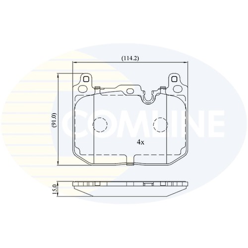 Brake pads for mini jcw - for, f56