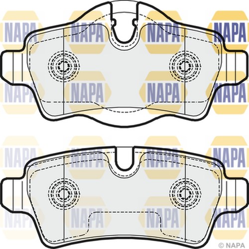 Brake pads set for mini - set,