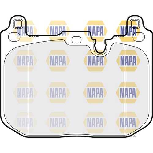 Brake pads set for mini - brake,