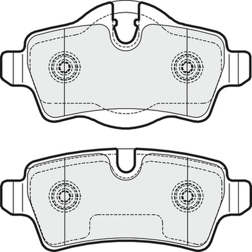 Brake pads set - set, gp