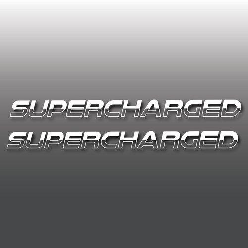 Large supercharged car - large,