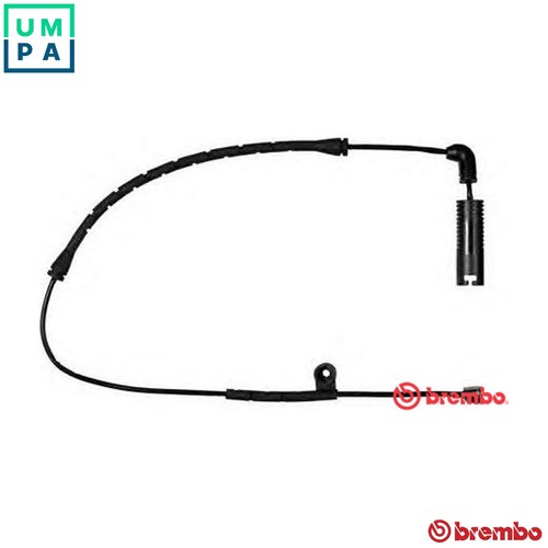 Warning contact brake pad wear - brake,