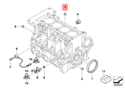 Genuine dowel mini cooper one - genuine,