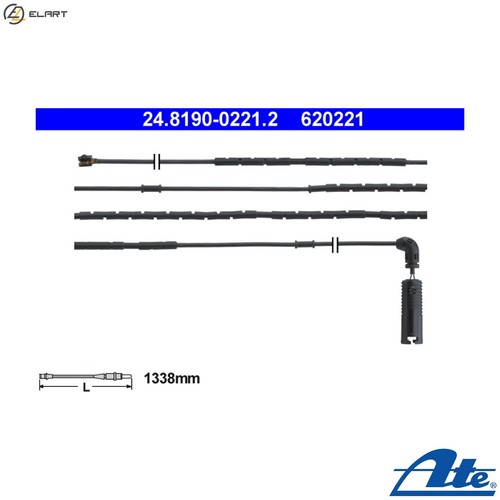 Warning contact brake - contact,